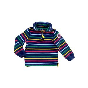Boden Size 2-3 Year Rainbow Striped Sweatshirt